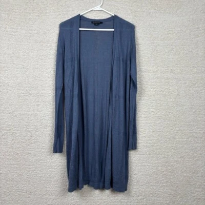 Pendleton Cardigan Sweater Womens Med Blue Silk Wool Cashmere Blend Lightweight - Image 1 of 4