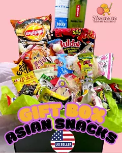Gift Box Drink & Ramen Mix Variety Asian Snack Box Japanese Korean Taiwan - Picture 1 of 10