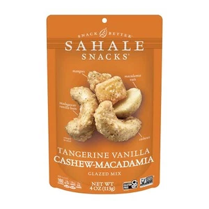 Sahale Snacks Tangerine Vanilla Cashew Macadamia Glazed Nut Mix 4oz Pack of 6 - Picture 1 of 7