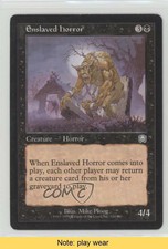 1999 Magic: The Gathering - Mercadian Masques Enslaved Horror #134 READ 1i3