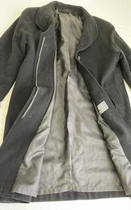 Cappotto donna in cashmere e lana, taglia 38, nero - Foto 1 di 6