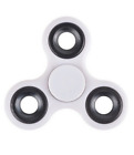 KuKu Fidget Hand Finger Spinner Toy - White (For Kids, Adult, Anxiety, Stress