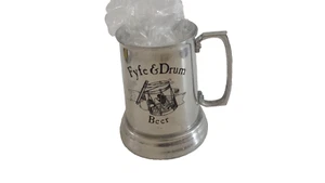 Hong Kong 1960's Glass Bottom Beer Stein Tankard NEW - Picture 1 of 4