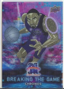 Tarjeta lenticular Space Jam A New Legacy Breaking the Game 3D #3D-9 Chronos - Imagen 1 de 2