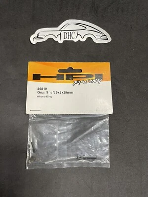 HPI Racing Vintage RC Car Part # 86810 eje de engranajes 5x6x29 mm para Wheely King Foto 1 de 2