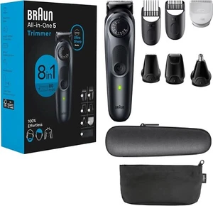 Braun All-in-One Style Kit Series 5 5471, 8-in-1 Trimmer for Men New Open Box - Picture 1 of 7