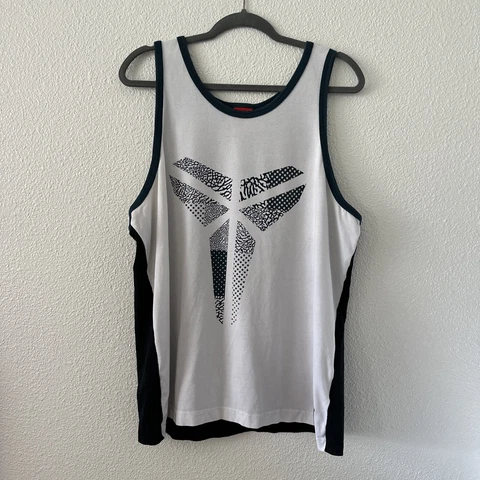 Kobe Bryant Nike Black Mamba Logo Sleeveless Tank Top Mesh Back - Men’s Size XL Cover