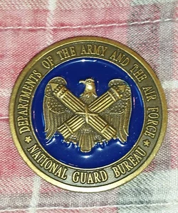 Challenge Coin USAF & ARMY National Guard Bureau Readiness and Mobilization Div - Picture 1 of 2