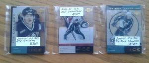 2000-01 Cubierta superior Hockey sobre hielo Inserto Subconjuntos Galería de Hielo Campeones Pista Favorito - Imagen 1 de 7