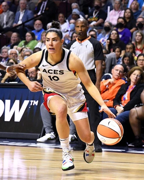 Las Vegas Aces KELSEY PLUM Glossy 8x10 Photo WNBA Basketball Print - Image 1 of 1