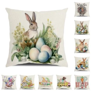 with Zipper Cushion Cover Polyester Pillow Cases Home Party Decor - Picture 1 of 16