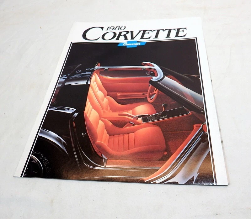 Folleto de ventas Corvette 1980 original nuevo en stock Foto 1 de 1