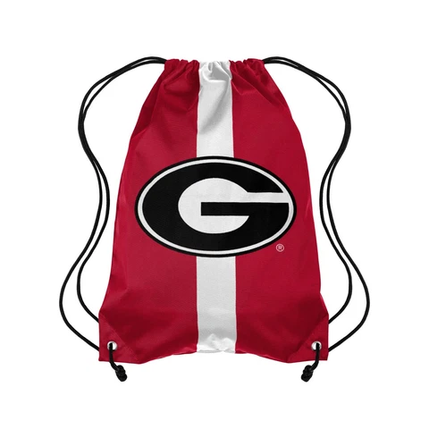 Georgia Bulldogs Team Stripe Drawstring Back Pack FREE SHIP!! Cover