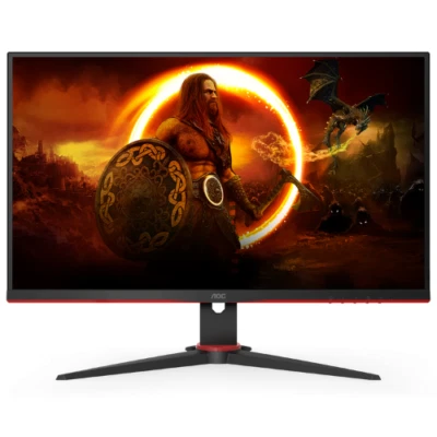 Screen AOC 23.8" IPS Full HD 165Hz 1ms Gaming Monitor 16:9 VGA HDMI 24G2SPAE-BK - Image 1 of 4