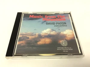 1992 Music From The Mountain David Paton Concertina Folk-Legacy Records CD - Picture 1 of 8