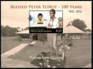 2012 Papua New Guinea - 100th Anniv. Birth of Peter ToRot - Mini Sheet - MNH - Picture 1 of 1