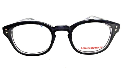 Nuevo marco de gafas para hombre Mikli by Alain Mikli ML 1227 01G azul redondo 47 mm Foto 1 de 4