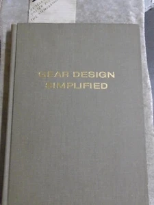 express postage Gear Design Simplified - Franklin D Jones Henry H Ryffel 3rd ed - Picture 1 of 8