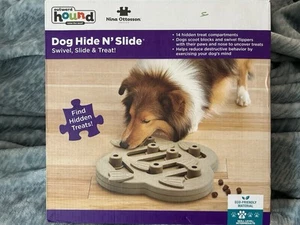 Outward Hound Nina Ottosson Dog Hide N Slide treat Puzzle Interact NEW - Picture 1 of 9