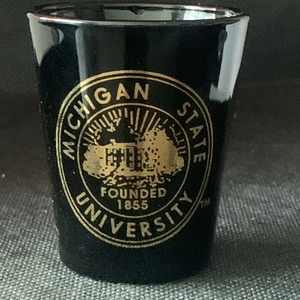 Shotglass de segunda mano Michigan Star University - Imagen 1 de 4