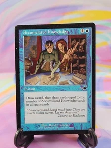 Magic the Gathering MTG Nemesis 2000 Card | Accumulated Knowledge 26/143 - Picture 1 of 2