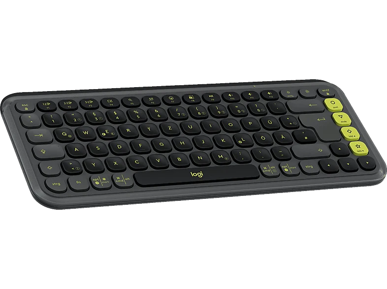 LOGITECH POP Icon Keys Tastatur kabellos Graphite - Bild 1 von 1