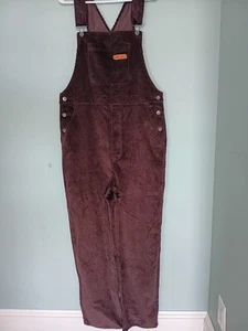 Mono de pana marrón Empyre holgado Zumiez para hombre pequeño Y2K - Imagen 1 de 11
