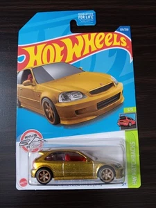 Hotwheels Super Treasure Hunt Honda Civc Type R (EK9) BRAND NEW! (PROTECTOR) - Picture 1 of 10