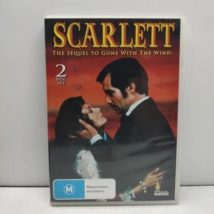 Scarlett The Sequel to Gone with the Wind DVD Region 4 VGC - Picture 1 of 5