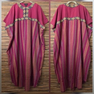 The J. Peterman Company Lexington Kentucky kastiger Stil 100 % Baumwolle Maxikleid Einheitsgröße - Bild 1 von 19