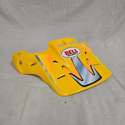 Visera gráfica Bell Moto 6 amarilla Pro *ANTIGUO STOCK NUEVO* Foto 1 de 4