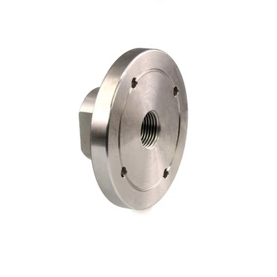 3" Steel Lathe Faceplate, 3/4" x 16TPI, Hurricane Turning Tools - Image 1 of 4