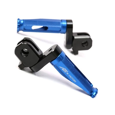 SHINOBI Blue Front 25mm Extended Foot Pegs For Gladius SFV 650 09-12 13 14 15 16 - Image 1 of 4
