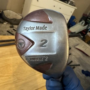 TaylorMade Golf TI BUBBLE 2 (2) FAIRWAY WOOD Graphite Bubble 2 S-90 RH 44.5” - Picture 1 of 8