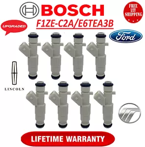 NEW UPGRADE OEM Bosch x8 4 hole IVgen 24lb Fuel Injectors for 90-95 Ford Lincoln - Picture 1 of 1