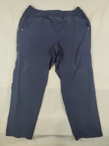 Nike Hose Herren XL Track Gummibund Ankle Zip Swoosh Logo Running Blau - Bild 1 von 11