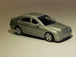 Mercedes C320 Motormax #6066 1/64 diecast vintage 3 pulgadas 2001 como nuevo suelto - Imagen 1 de 5
