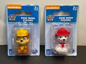 Nickelodeon Paw Patrol Marshall Rubble Minifigur Cake Topper Spielzeug Spin Master - Bild 1 von 7