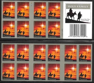 Sc# 4711a GENUINE Convertible Booklet of 20 2012 Holy Family-Flawless! MNH - Picture 1 of 1