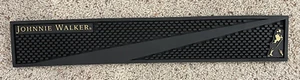 Johnnie Walker Whiskey Drip Runner Gummi Barmatte Schienenmatte 21x3,5 Zoll - Bild 1 von 1