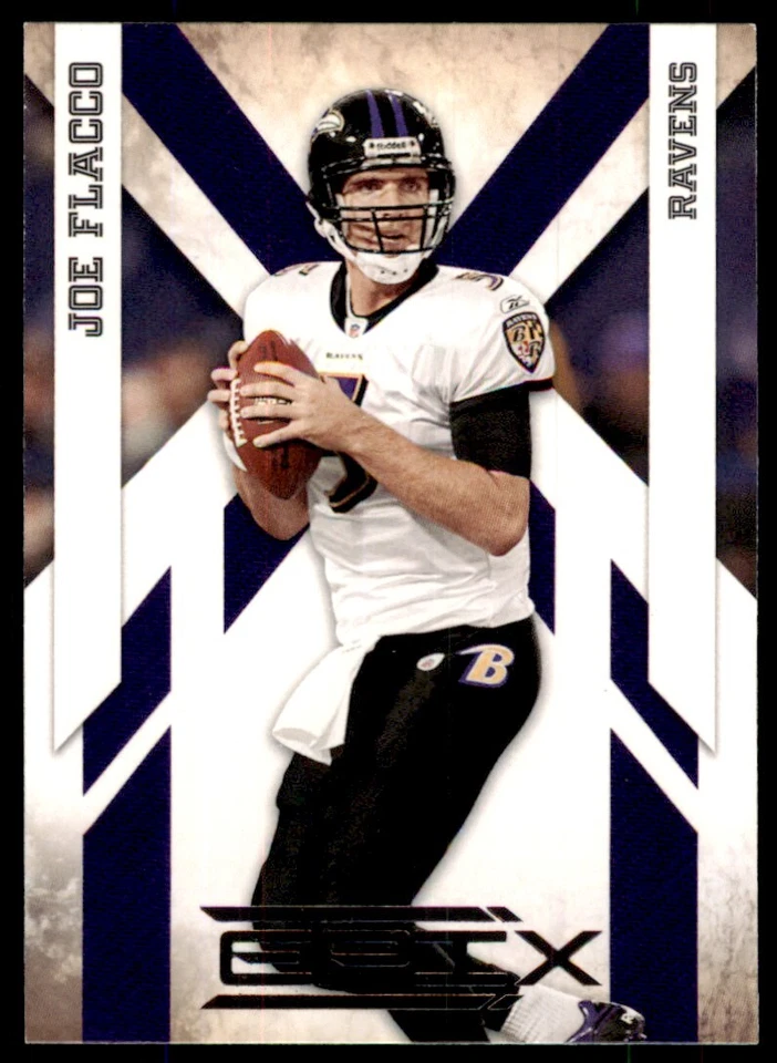 2010 Panini Epix Football Card Joe Flacco Baltimore Ravens #8 - Image 1 of 2