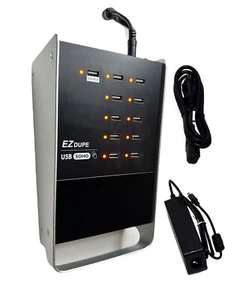 EZ DUPE 1 to 10 USB Duplicator - Multiple Flash Drive Mass Storage Memory Card C - Afbeelding 1 van 7