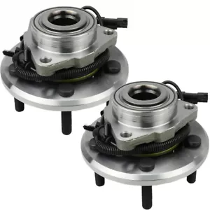 Front Wheel Bearing Hub For Dodge Ram 1500 2012-2018 W/ABS 5Lug 515151 2Pack - Foto 1 di 8