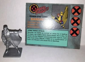 X-Men Under Siege Brettspiel Ersatz Banshee mit Stat-Karte 1994 - Bild 1 von 3
