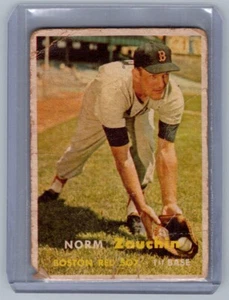 1957 Topps #372 Norm Zauchin - Picture 1 of 2