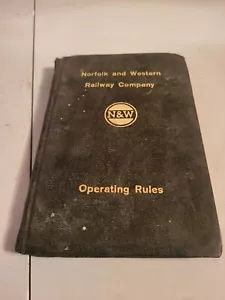 Eisenbahnangestellter Betriebsregeln Norfolk & Western Railway Company - Bild 1 von 3