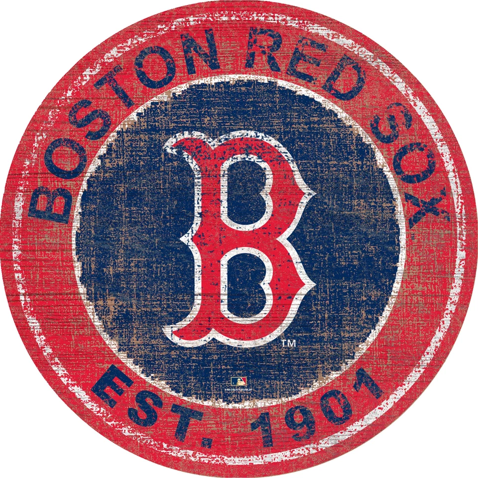 Boston Red Sox MLB Weather Resistant Vinyl Die Cut Sticker Decal 02 - Image 1 of 1