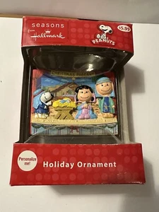 Hallmark Peanuts Navidad Concurso Adorno Nuevo En Caja - Imagen 1 de 3