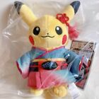 2023 New Pikachu Plush in Traditional Japanese Kimono Pokemon Stuffed Toy Girl