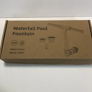 Pool Fountain for Above and Inground Pools, Adjustable Waterfall Pool Sprinkler - Picture 1 of 5